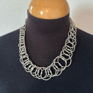 Cookie Lee Interlocking Chain Necklace NWT